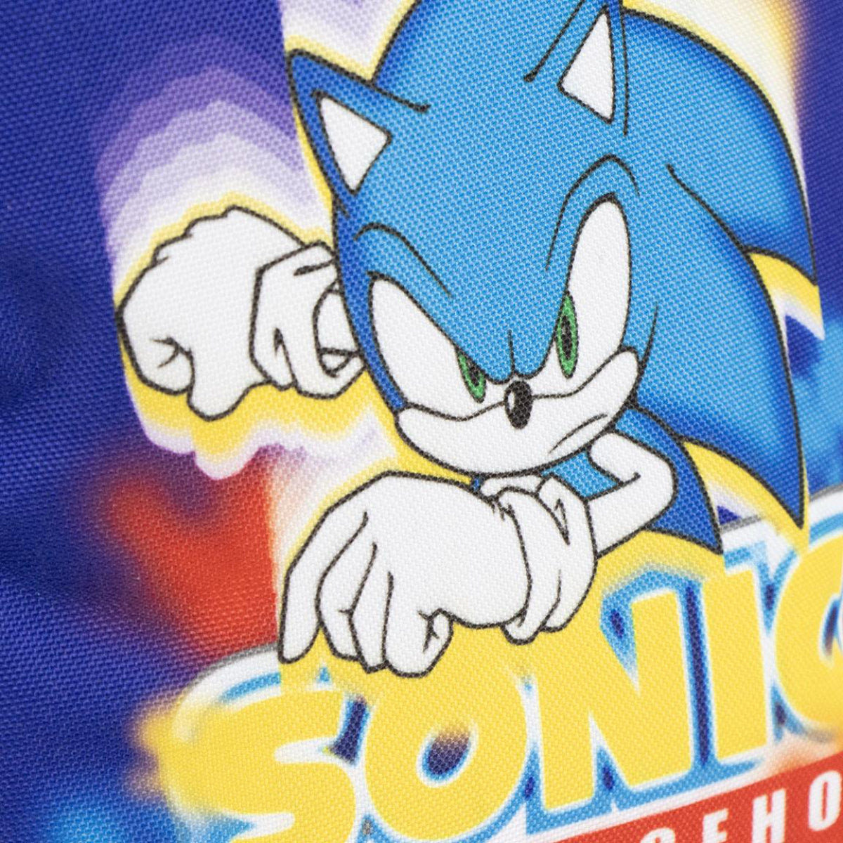 Sonic the Hedgehog Rucksack Kindertasche mit Helden-Motiv & Bandolier-Stil
