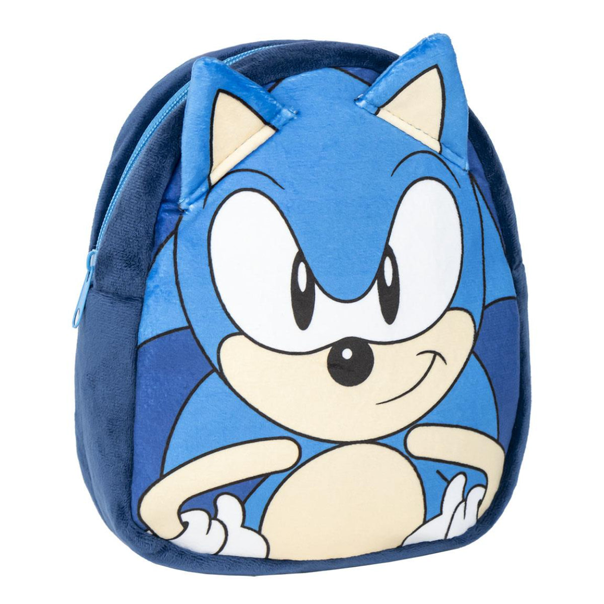 Sonic Vorschulrucksack Weicher Plüsch-Rucksack für Jungen & Mädchen