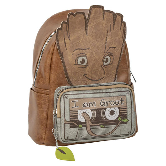 Marvel Rucksack Groot – Mode Rucksack Kunstleder – Fanartikel Damen Tasche