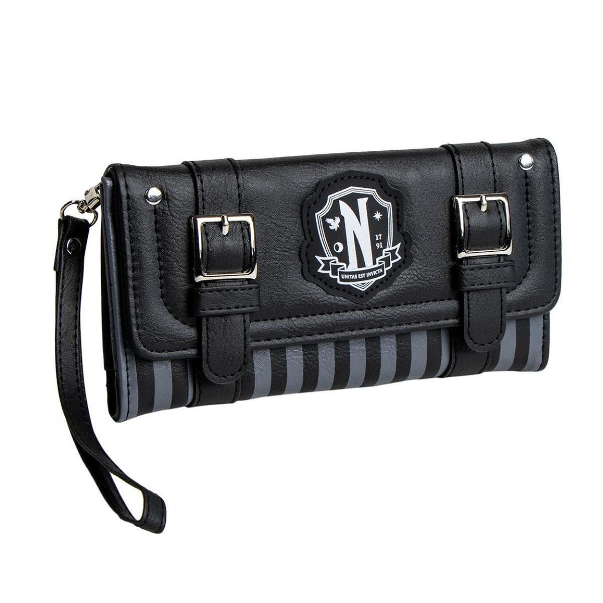 Wednesday Addams Portemonnaie – Kunstleder Geldbeutel – Casual Accessoire