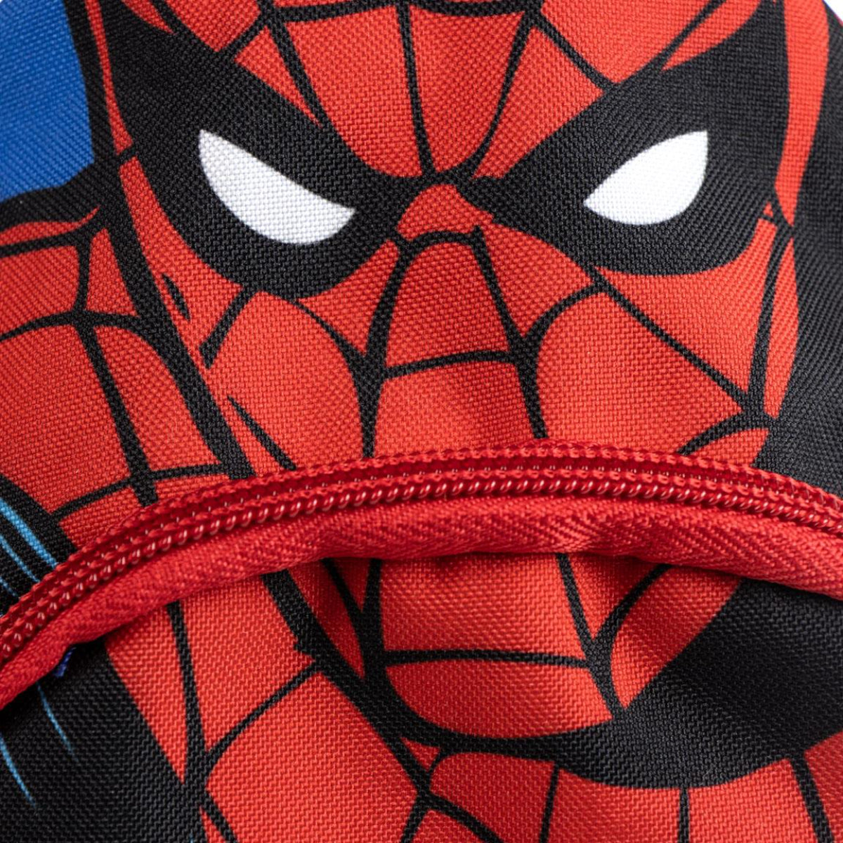 Spiderman Kinderrucksack – Marvel Schulranzen mit Bandolier-Design für Jungen