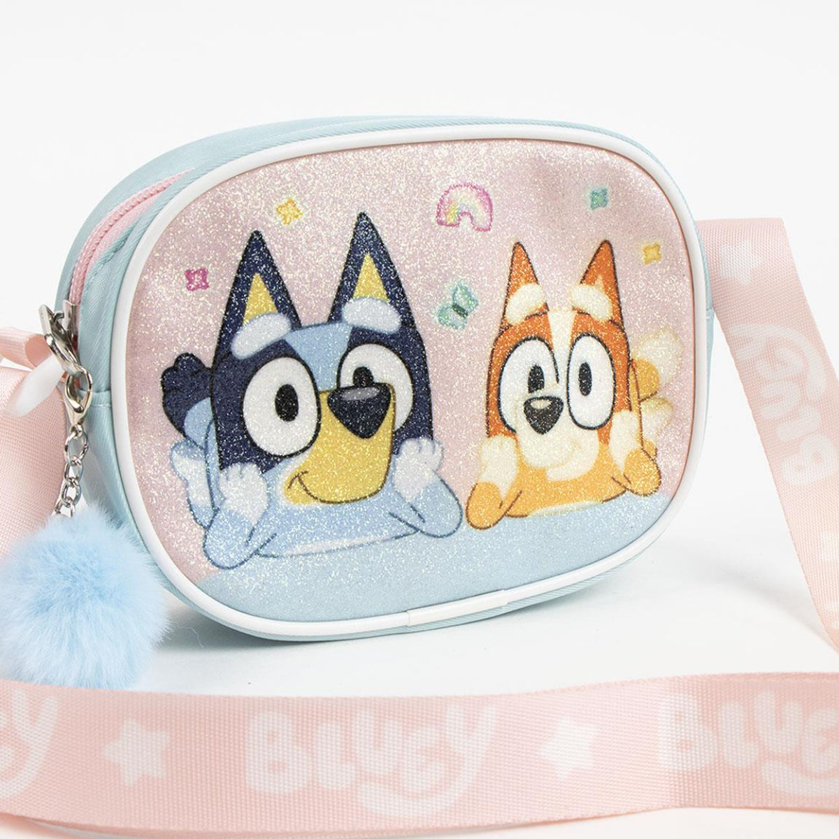 Bluey 3D Motiv Umhängertasche für Jungen & Mädchen