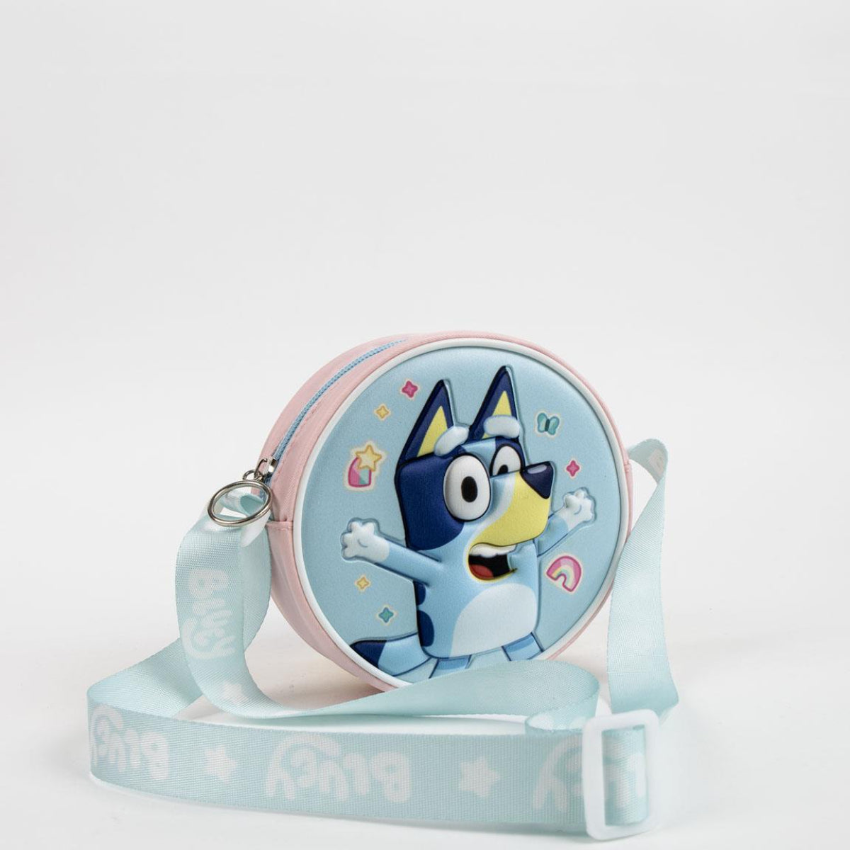 Bluey 3D Motiv Umhängertasche für Jungen & Mädchen