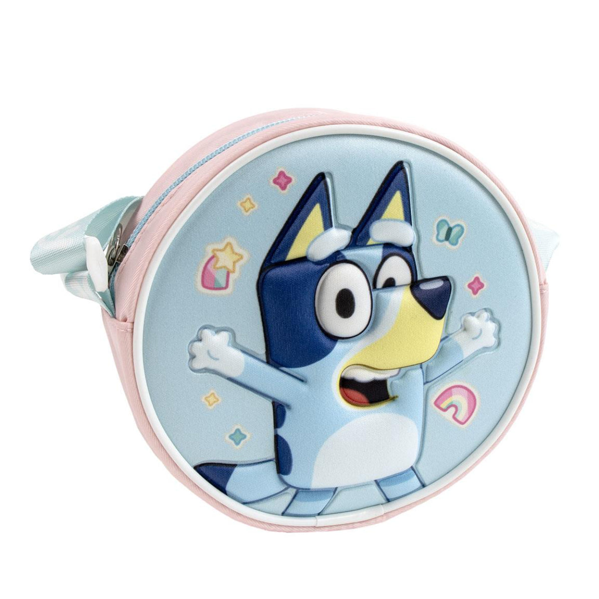 Bluey 3D Motiv Umhängertasche für Jungen & Mädchen