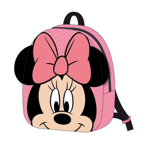 Disney Minnie Mouse Vorschulrucksack – Weicher Plüsch-Rucksack für Jungen & Mädchen