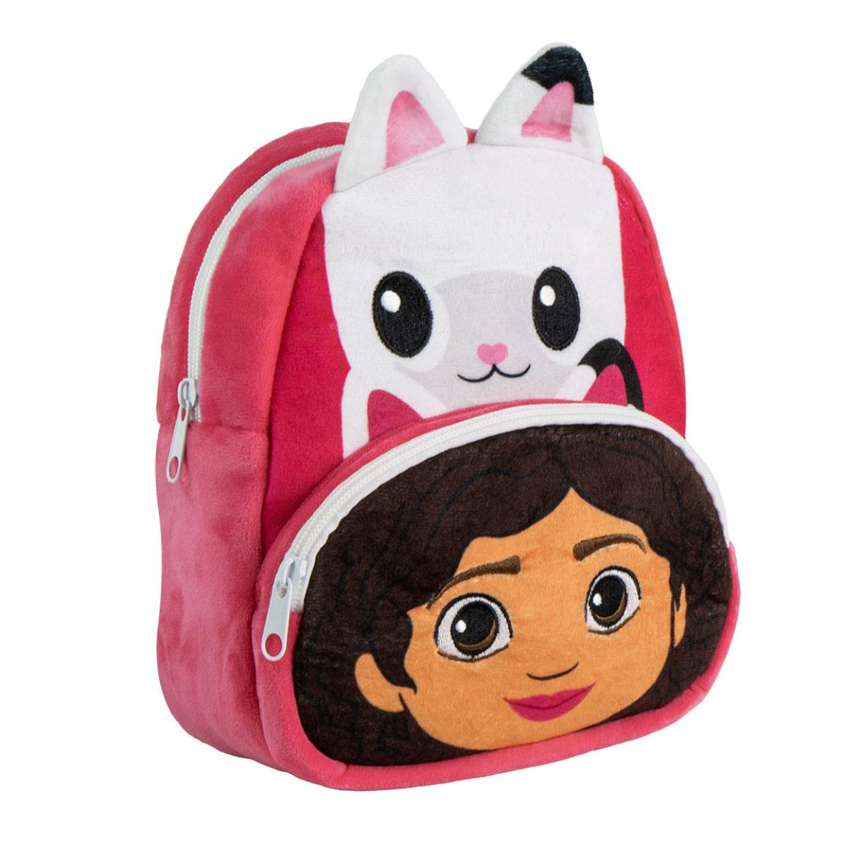 Gabby´s Dollhouse Vorschulrucksack – Weicher Plüsch-Rucksack für Jungen & Mädchen