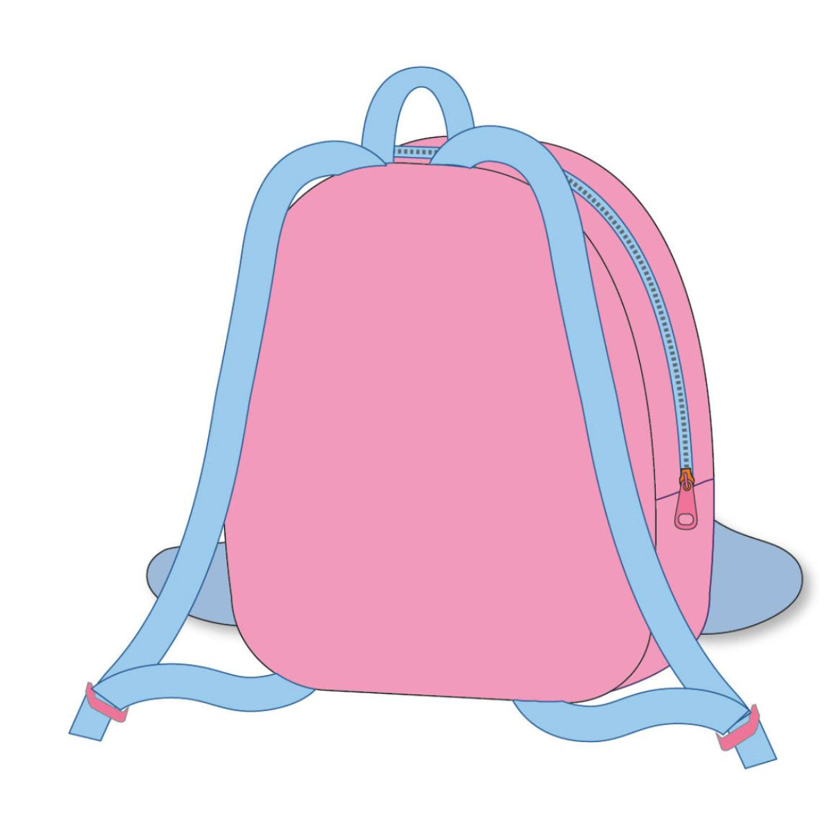 Disney Stitch Vorschulrucksack Weicher Plüsch-Rucksack für Jungen & Mädchen