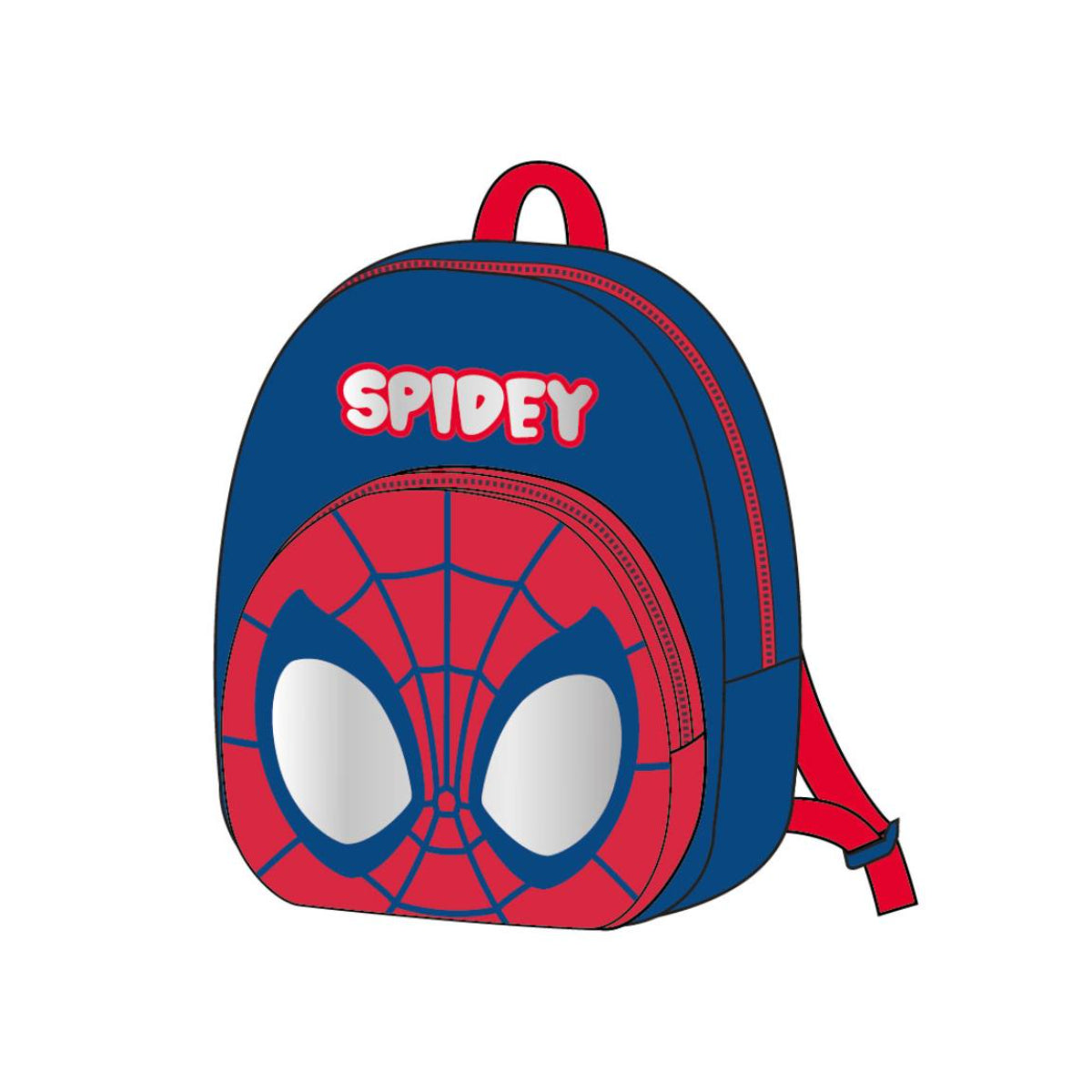 Spiderman Vorschulrucksack Weicher Plüsch-Rucksack für Jungen & Mädchen