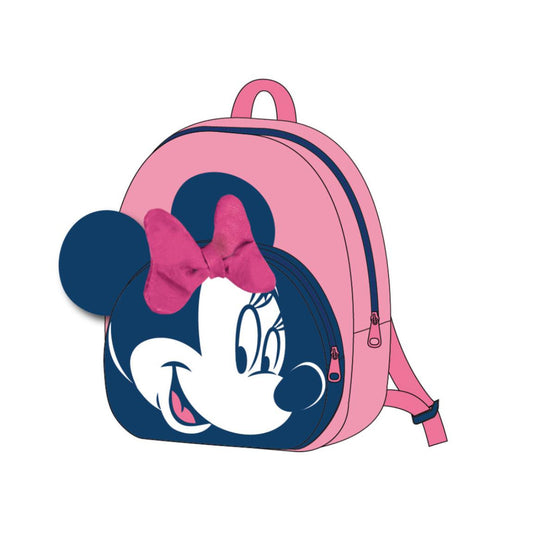 Disney Minnie Mouse Vorschulrucksack – Weicher Plüsch-Rucksack für Jungen & Mädchen