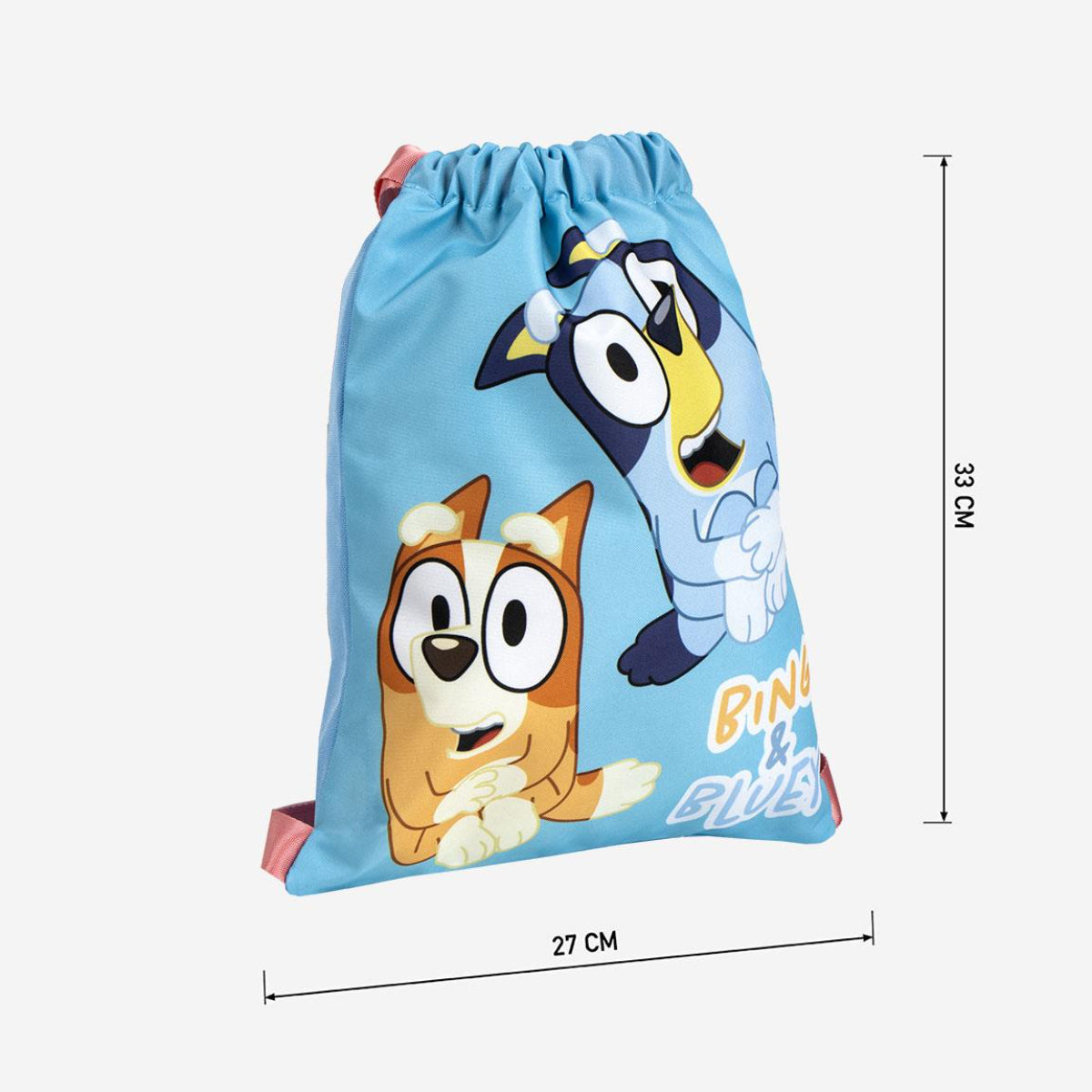 Bluey Turnbeutel Motiv Sportsack für Jungen & Mädchen