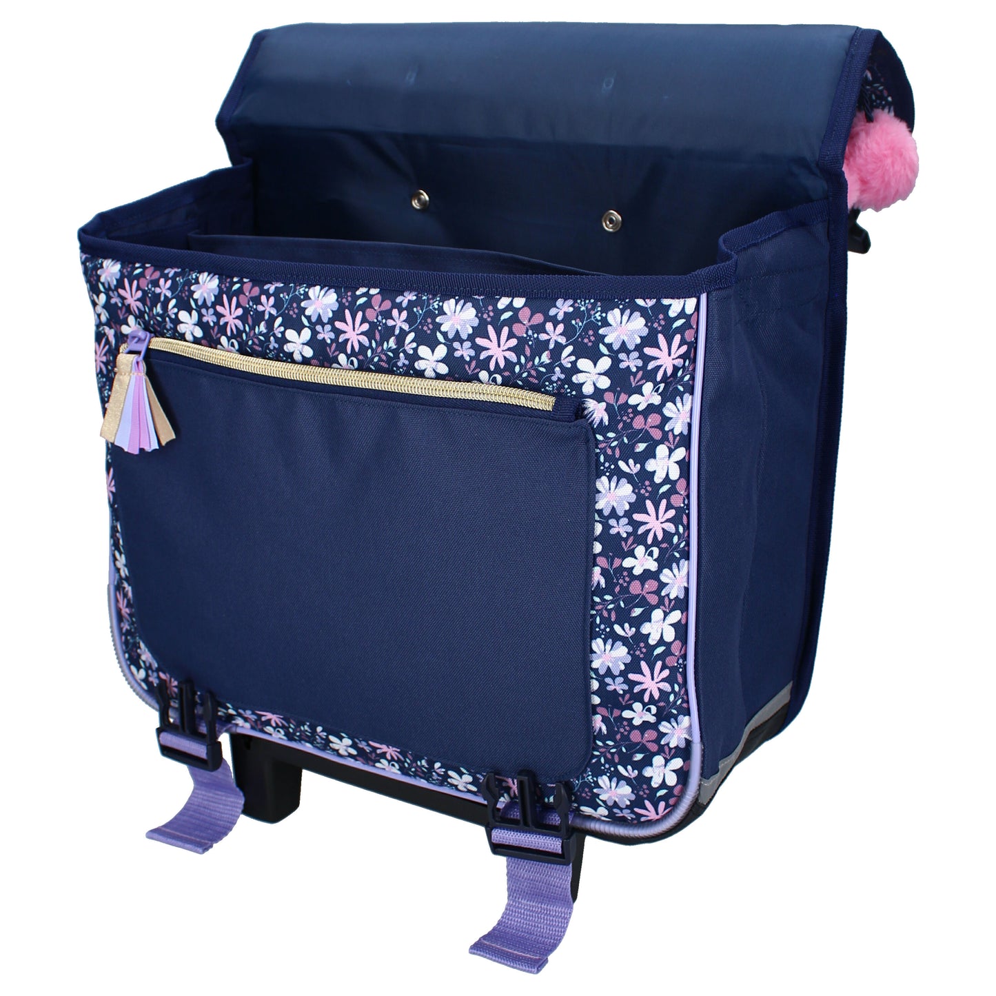 Studio V Flower Bomb Schulrucksack Trolley Kinder Mädchen Schultasche mit Rollen 17 Liter