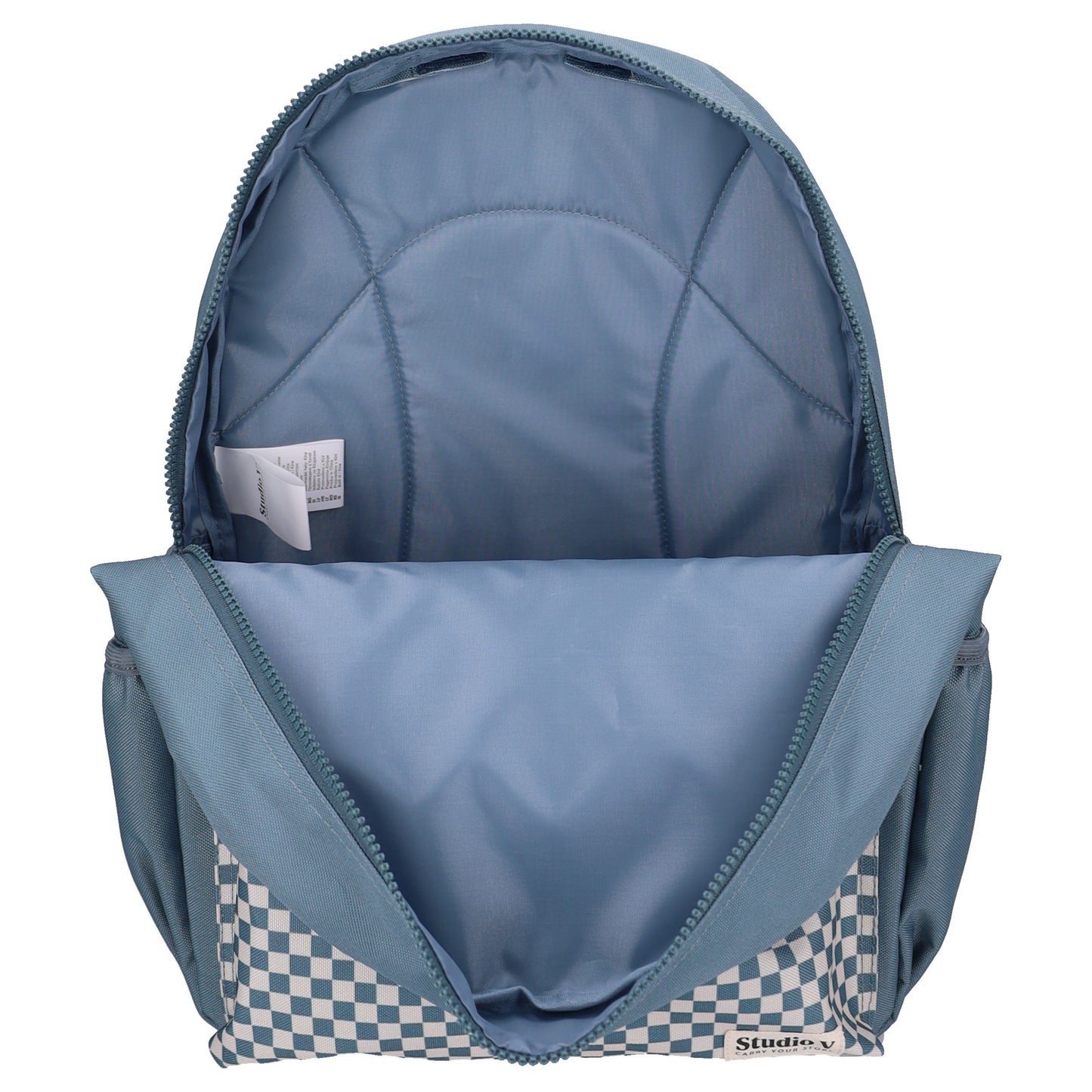 Studio V Double Check Kinder Rucksack Unisex Schulrucksack Freizeitrucksack Karomuster