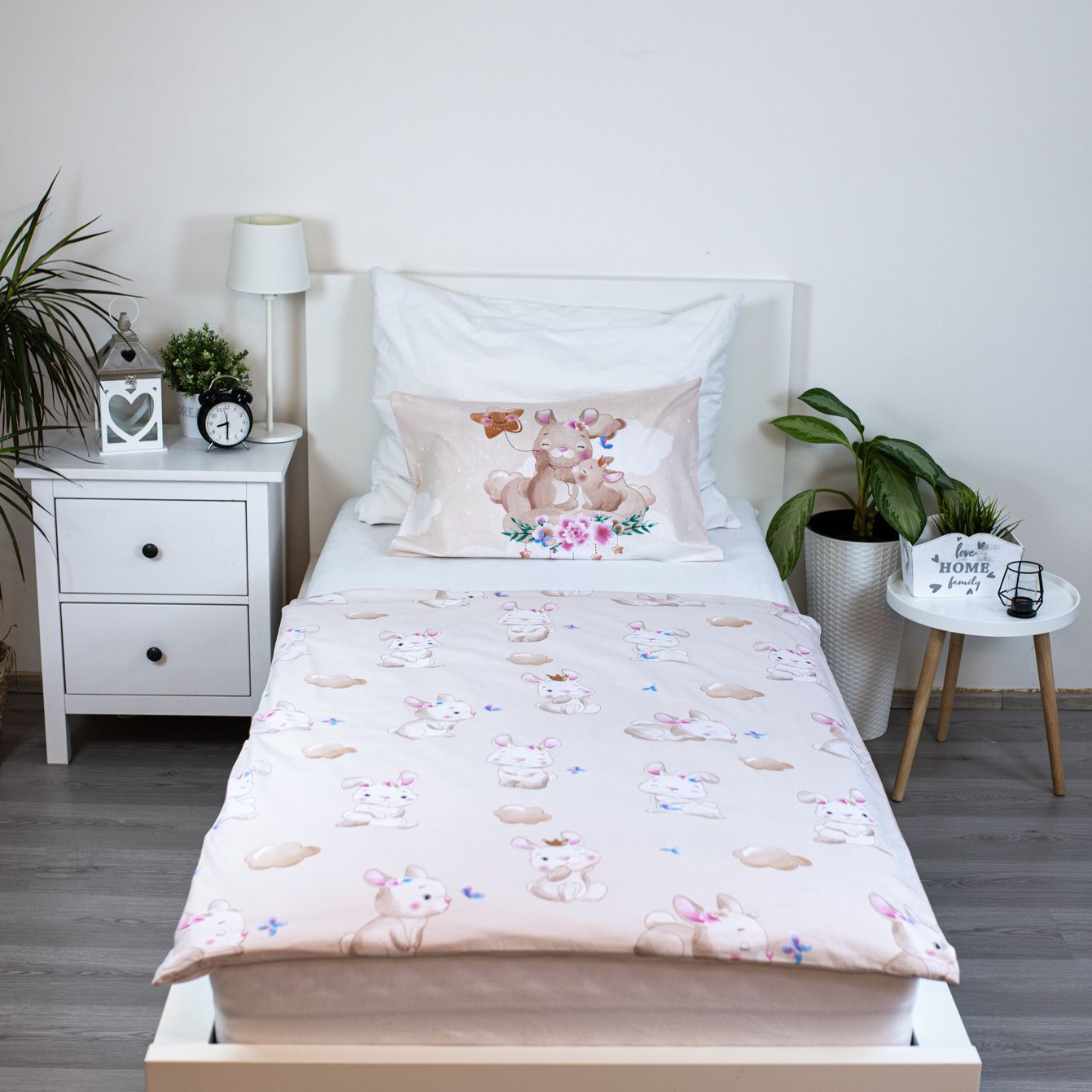 Kinder Bettwäsche-Set – Bettbezug 100x135 cm & Kissenbezug 40x60 cm