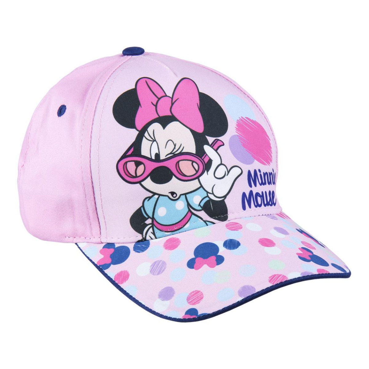 Disney Minnie Mouse Sommer Cap – Kinder Mütze mit Print & UV-Schutz