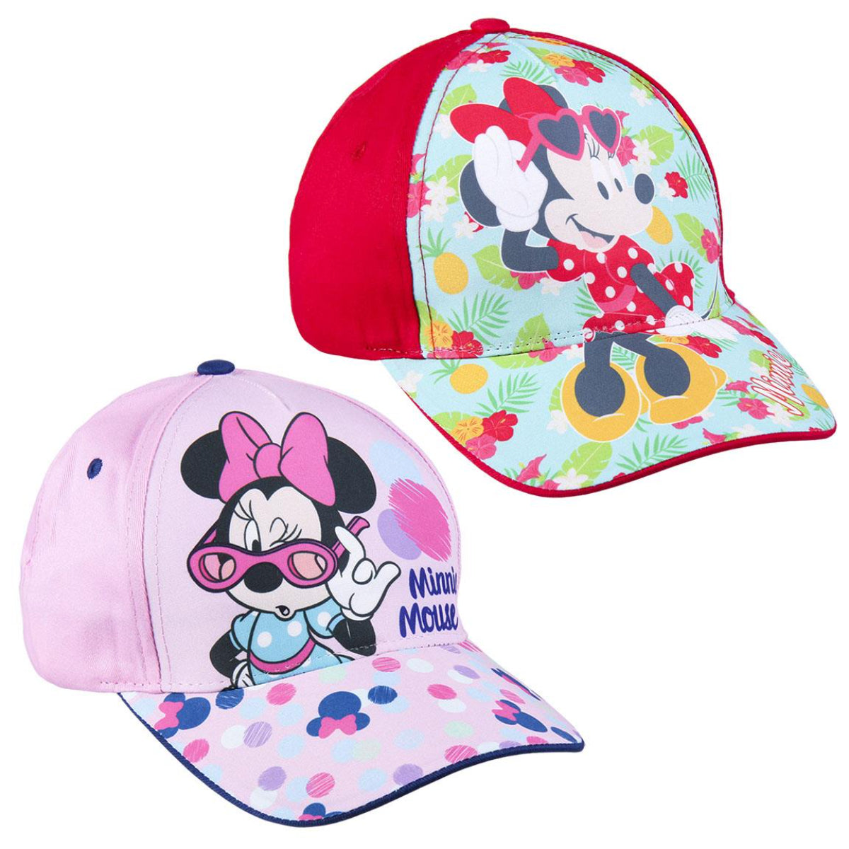 Disney Minnie Mouse Sommer Cap – Kinder Mütze mit Print & UV-Schutz