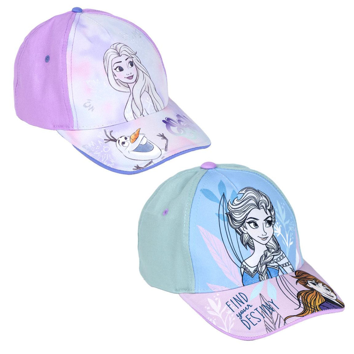 Disney Frozen Sommer Cap – Kinder Mütze mit Print & UV-Schutz
