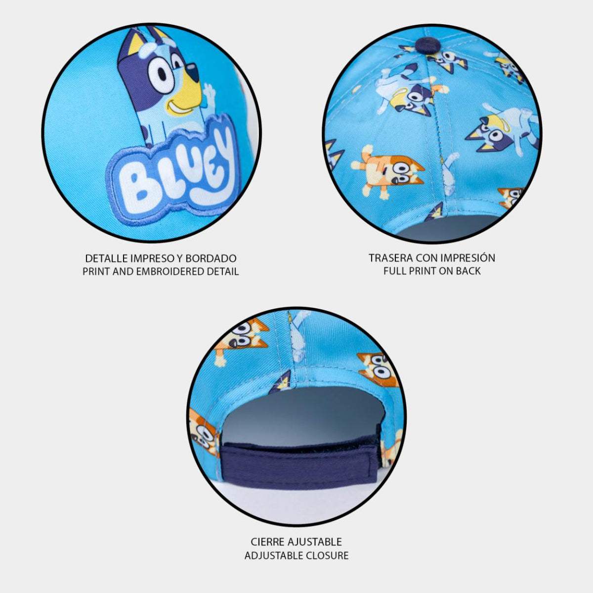 Bluey Sommer Cap – Kinder Mütze mit Print & UV-Schutz