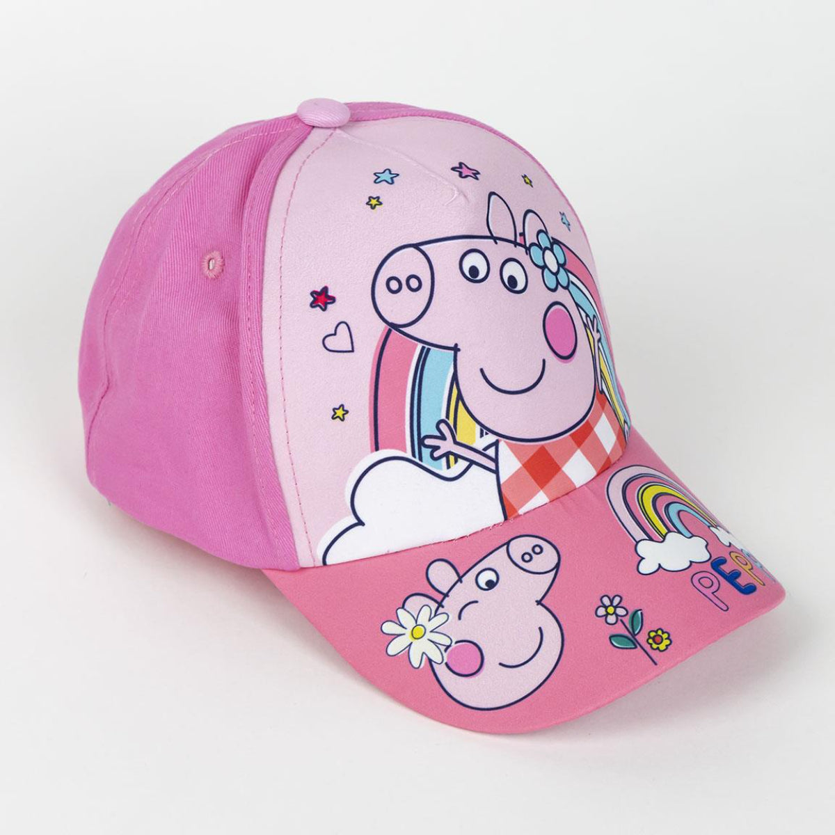 Peppa Pig Waschlappen-Set Handtücher im praktischen Beutel für Kinder