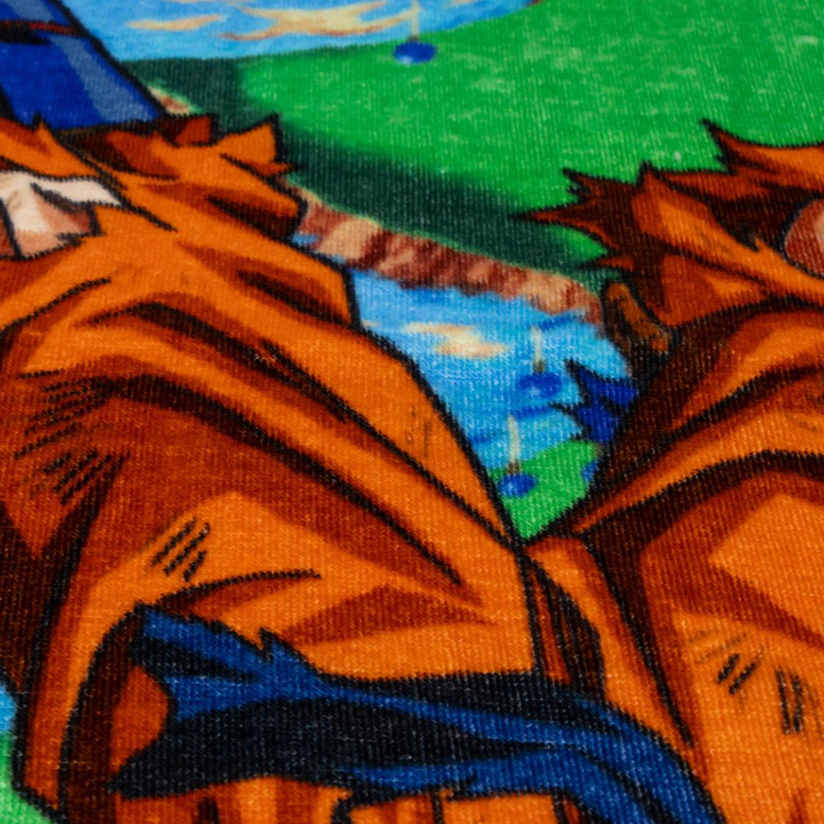 Dragon Ball Z Badehandtuch aus 100% Baumwolle Strandtuch 70x140 cm