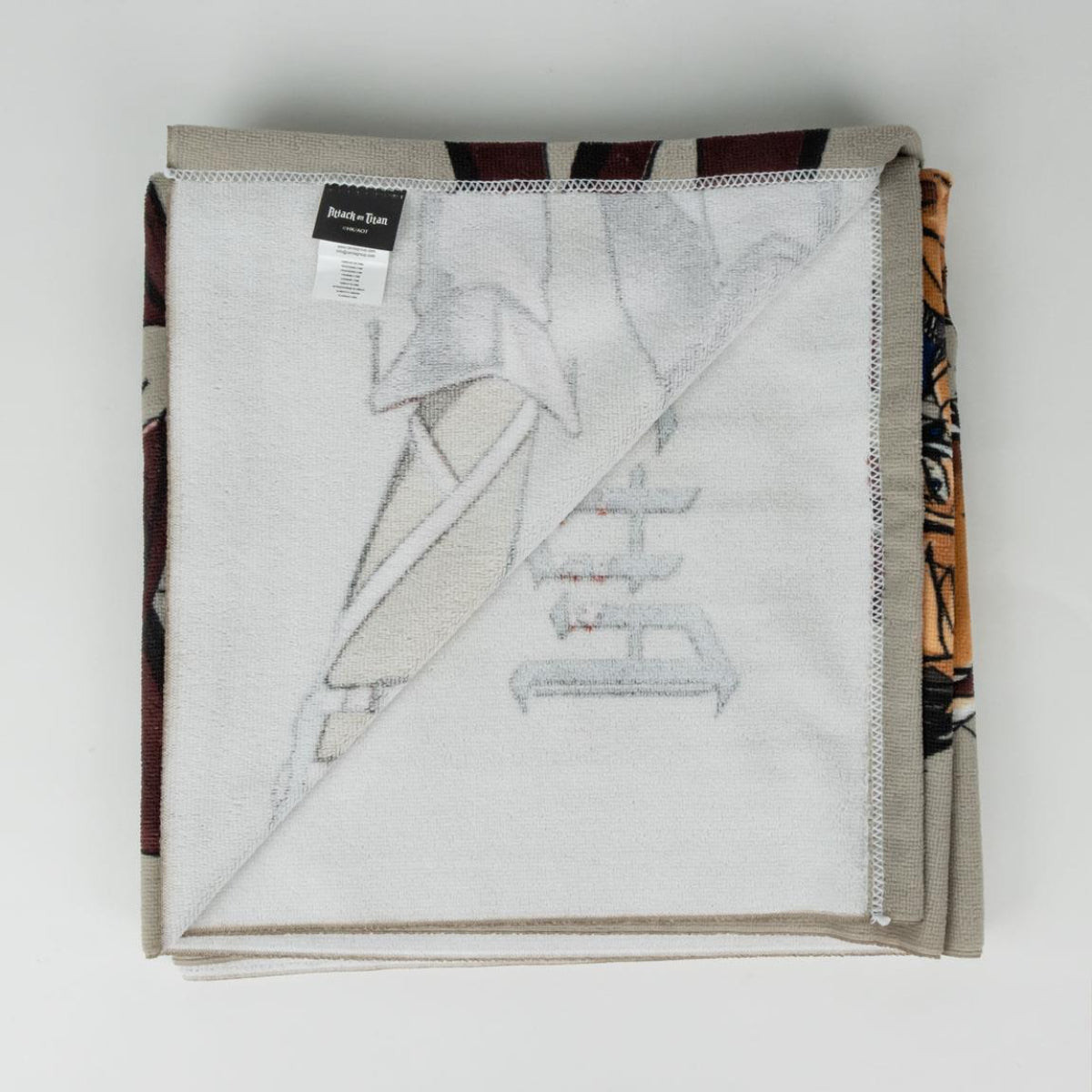 Attack on Titan Badehandtuch aus 100% Baumwolle Strandtuch 70x140 cm