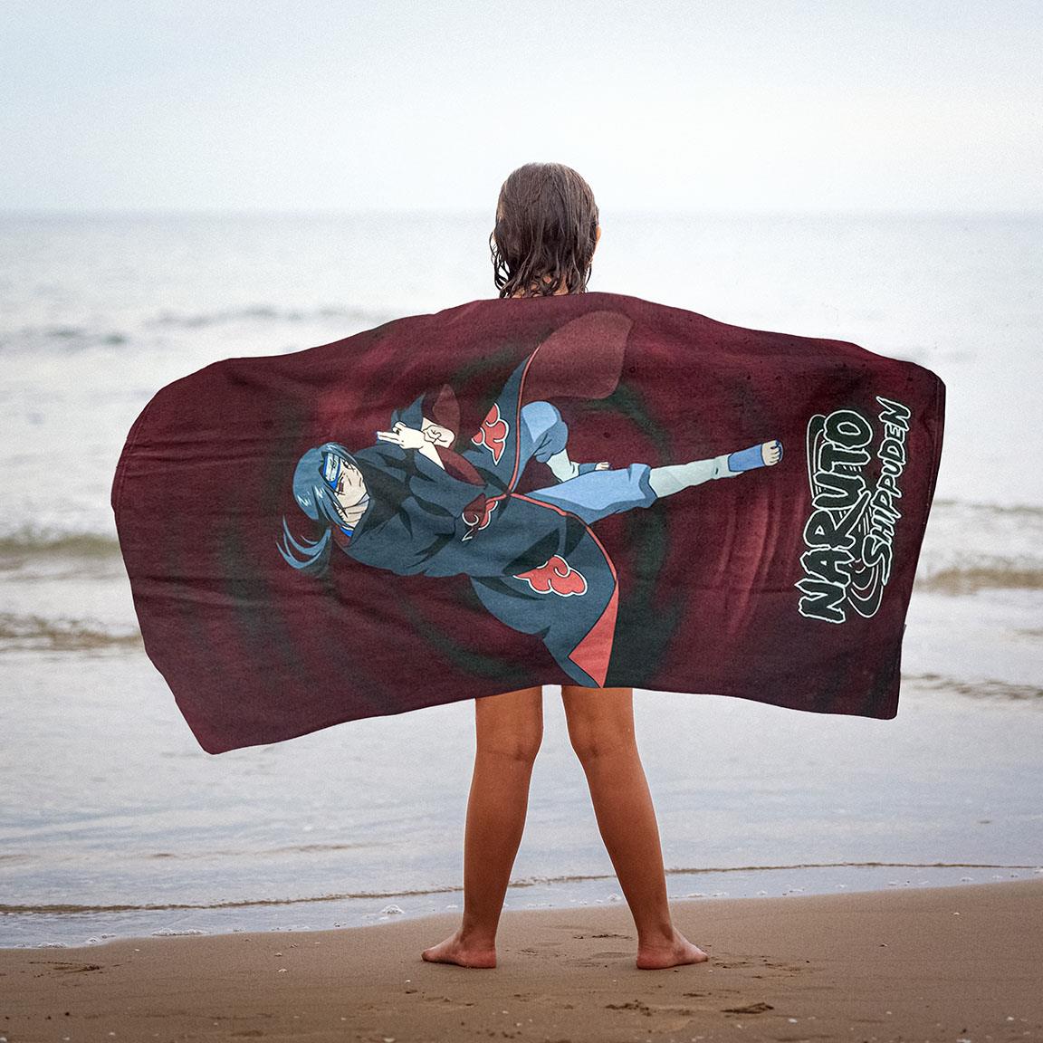 Naruto Handtuch Badehandtuch Strandtuch 70x140 cm aus Polyester