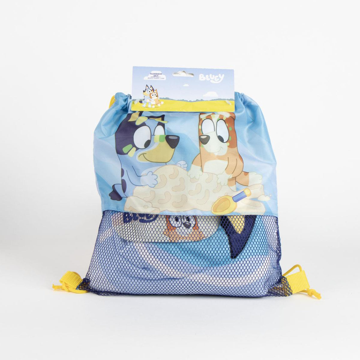 Bluey Handtuch-Set für Kinder – Mehrteiliges Set im Aufbewahrungsbeutel