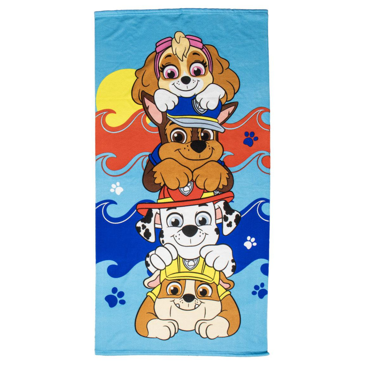 PAW Patrol Handtuch-Set für Kinder Mehrteilig mit Aufbewahrungsbeutel