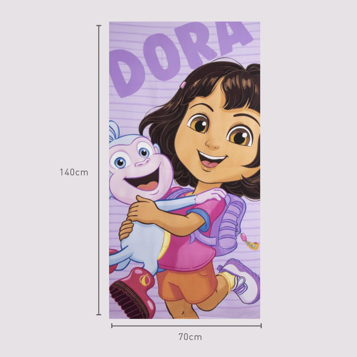 Dora Badetuch 70 × 140 cm 250 gsm für Strand Schwimmbad und Urlaub