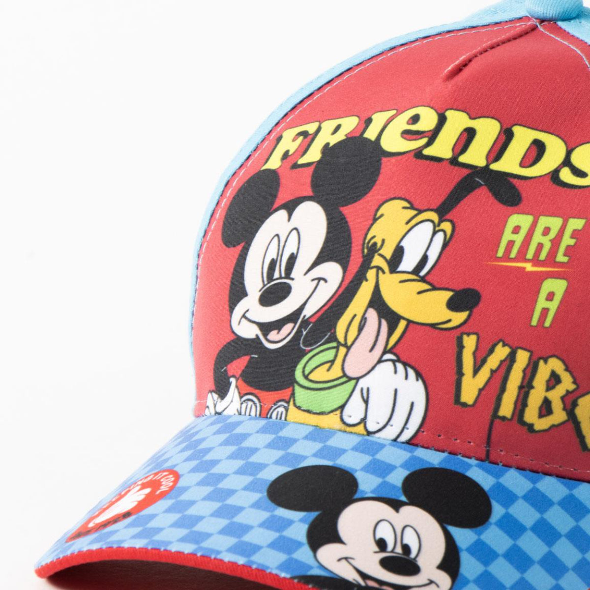 Disney Mickey Mouse Kinder Kappe für Alltag Schule und Ausflüge