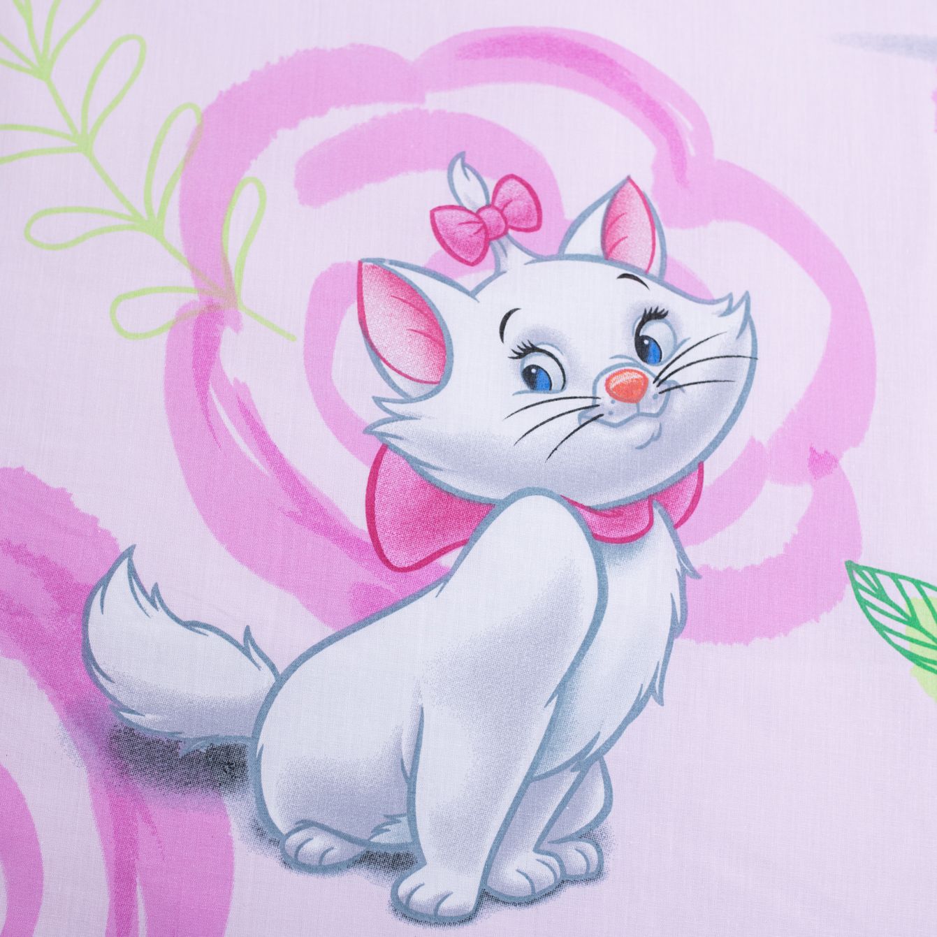 Disney Marie Cat Design Kuschelige Bettwäsche Baumwolle, 140x200 cm & 70x90 cm