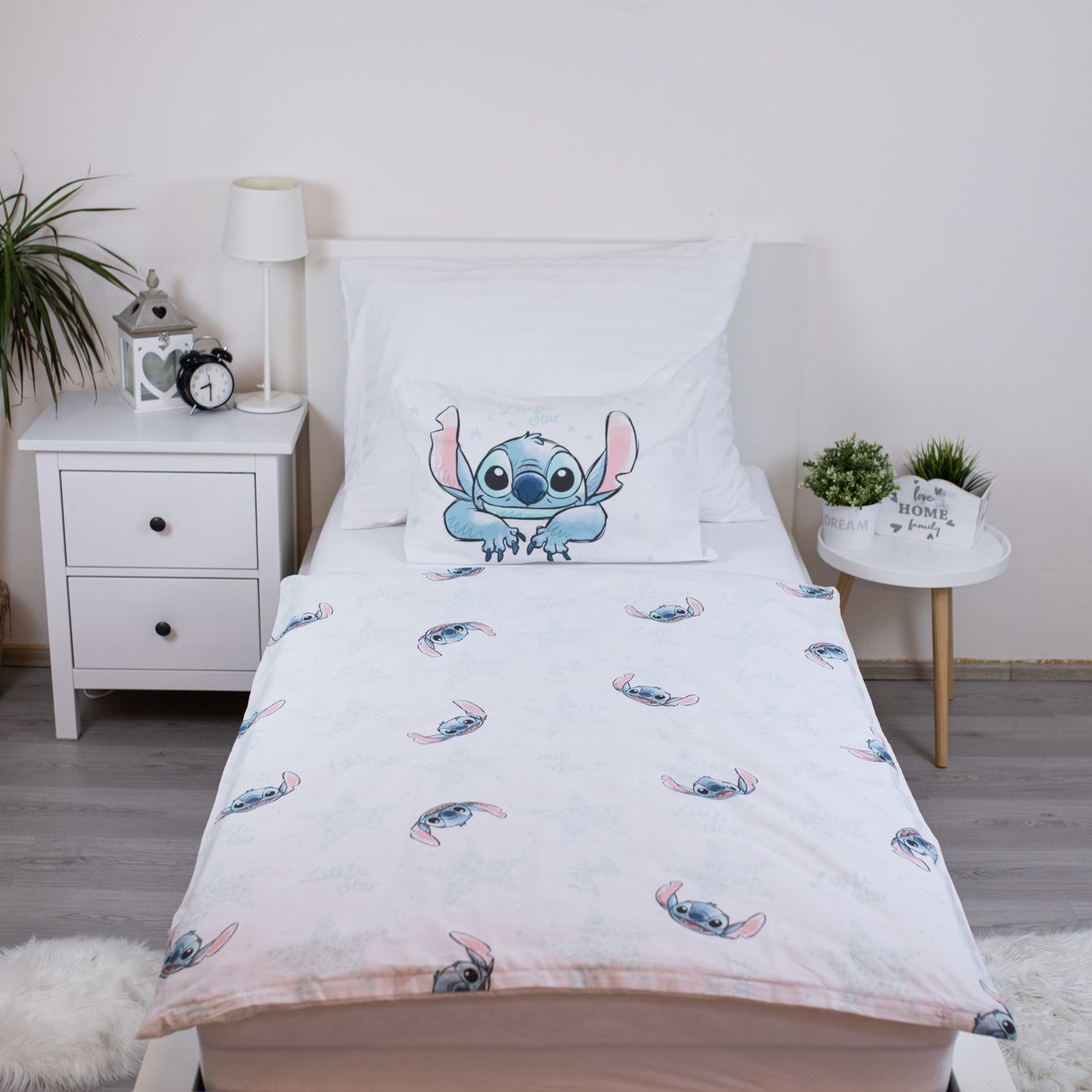 Lilo & Stitch Bettwäsche-Set für Kinder – Bettbezug 100x135 cm & Kissenbezug 40x60 cm