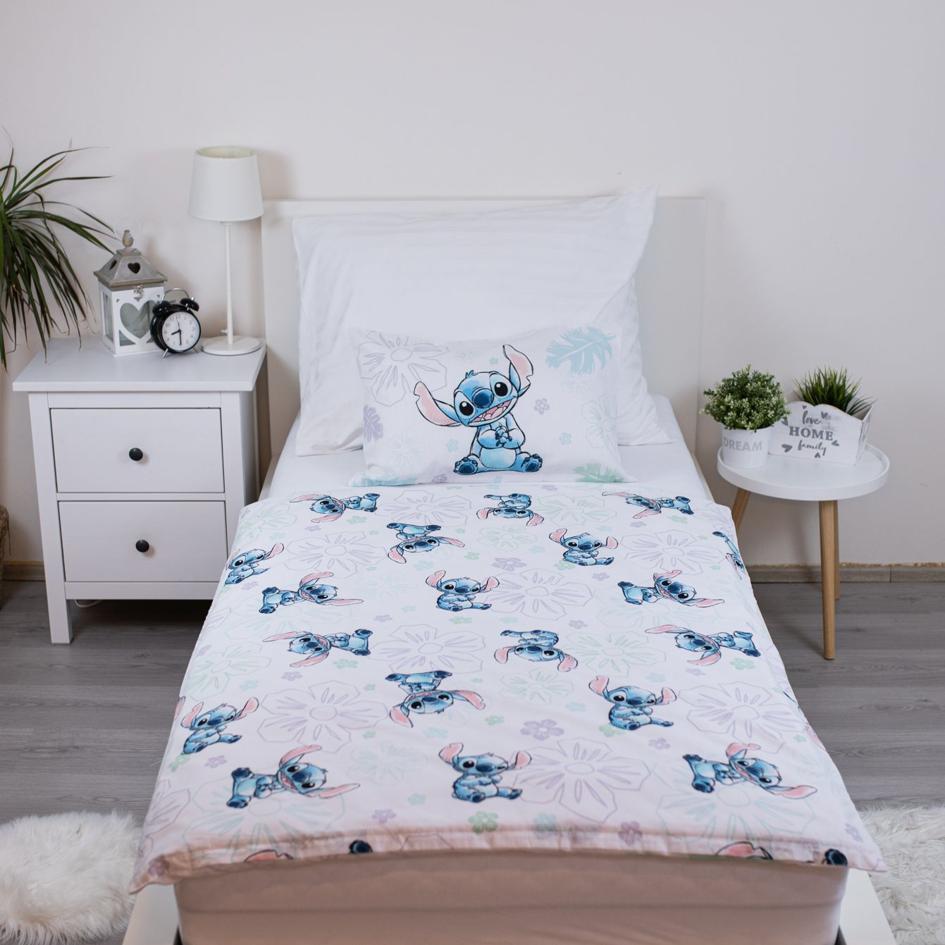 Lilo & Stitch Bettwäsche-Set für Kinder – Bettbezug 100x135 cm & Kissenbezug 40x60 cm