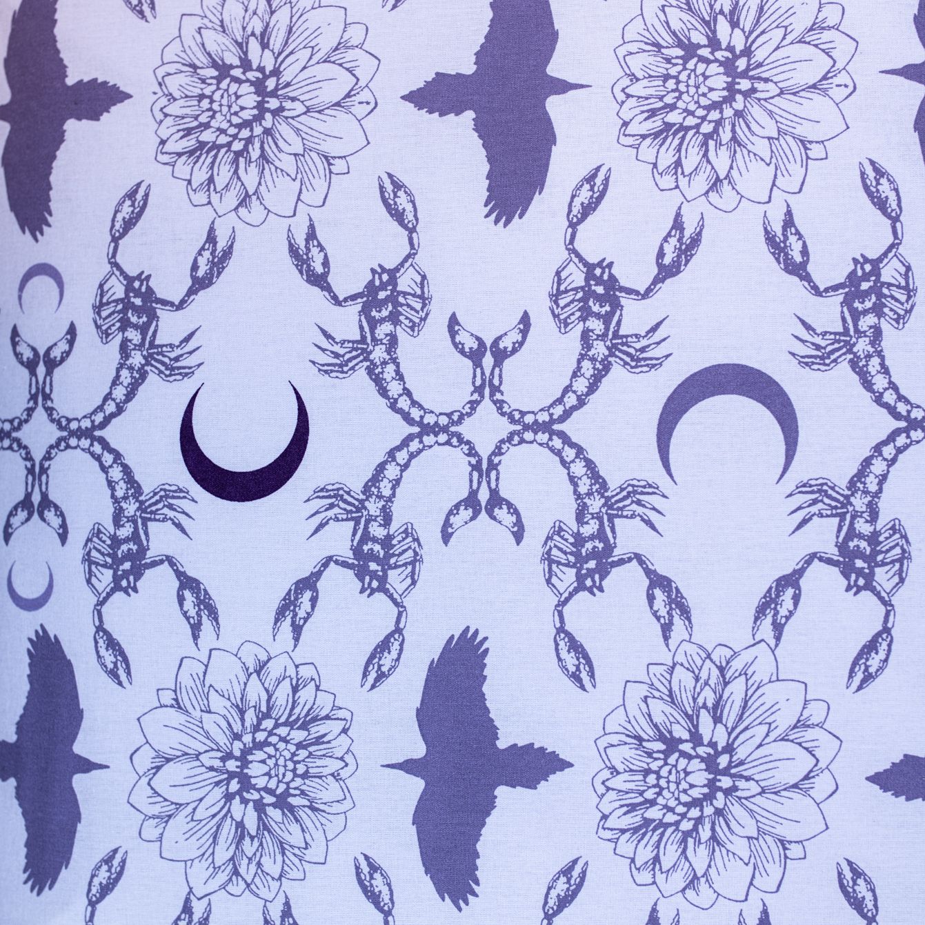 Wednesday Purple Kuschelige Bettwäsche Baumwolle, 140x200 cm & 70x90 cm
