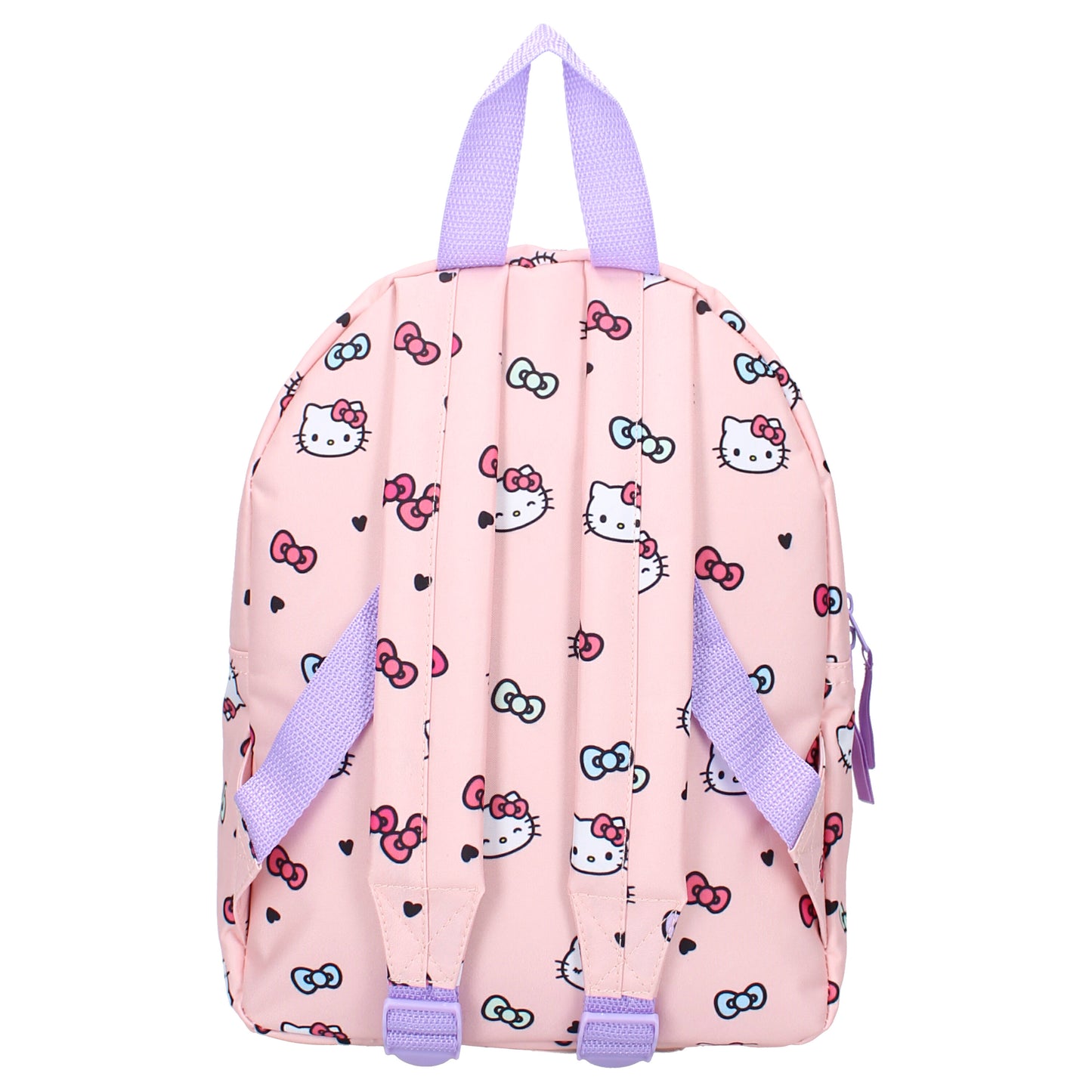 Hello Kitty Rucksack – Niedlicher rosa Mädchenrucksack für Mädchen mit Schleifenmuster