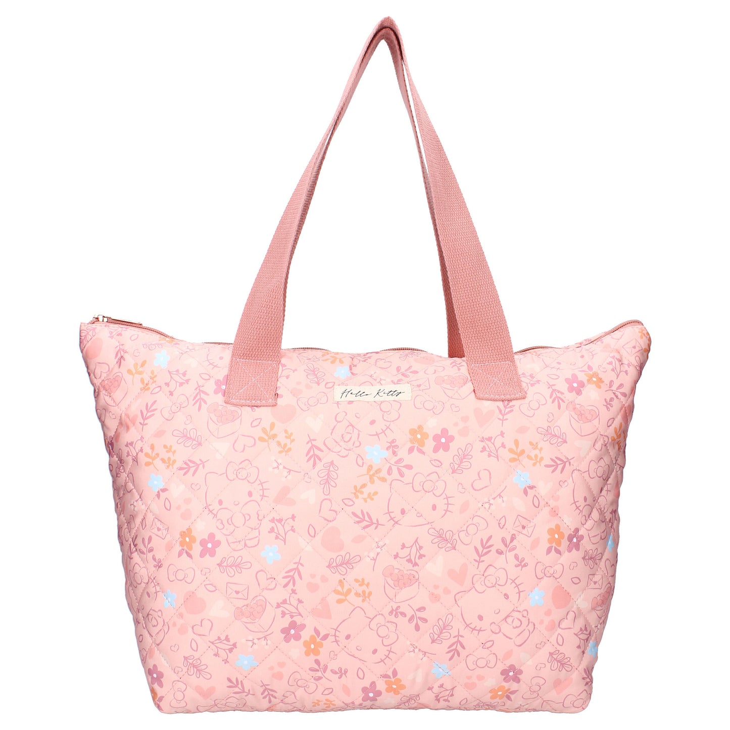 Hello Kitty Einkaufstasche – Famous Floral Tragetasche für Mädchen & Frauen