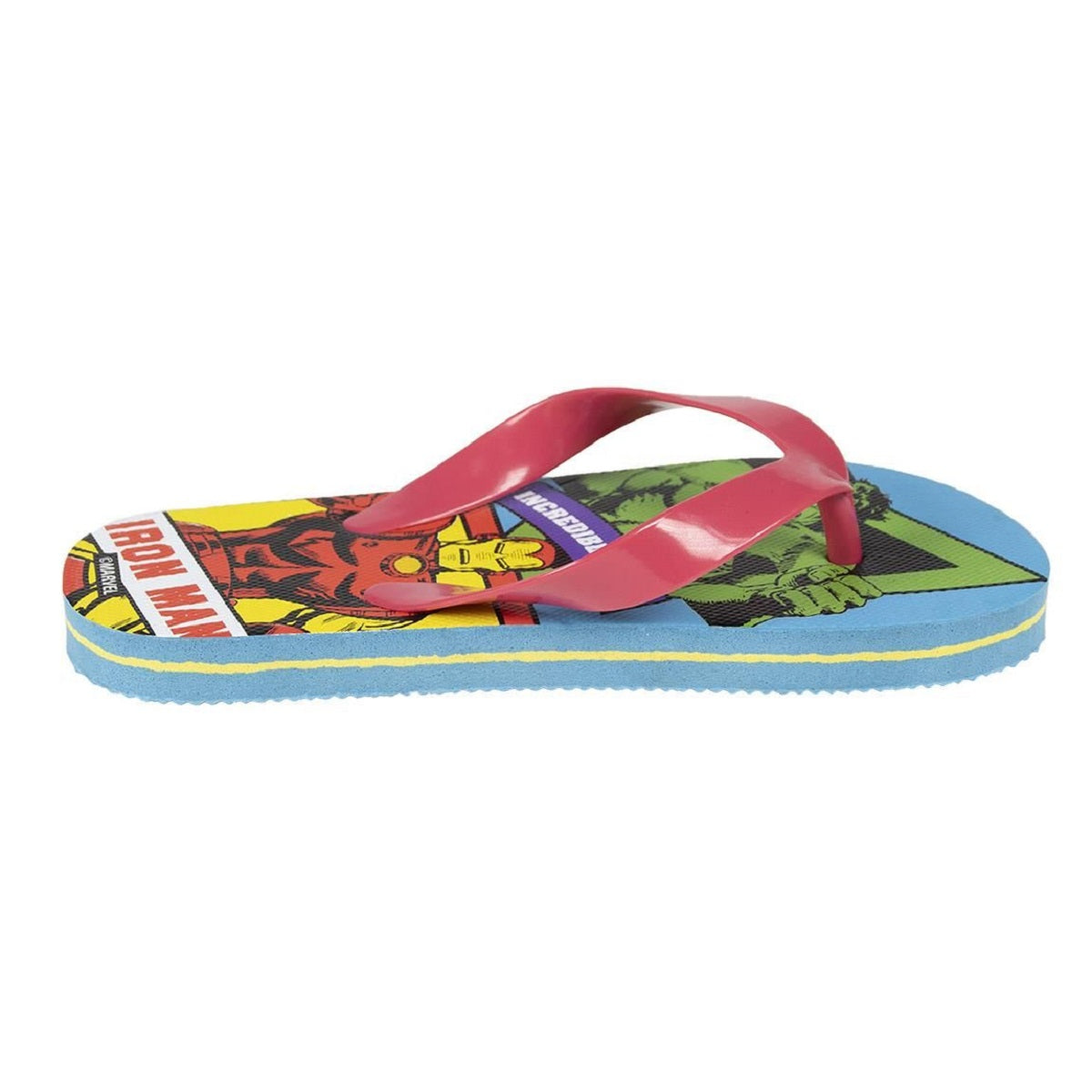Marvel Avengers Sommer Flip Flops Perfekt für den Pool, Strand oder den Alltag