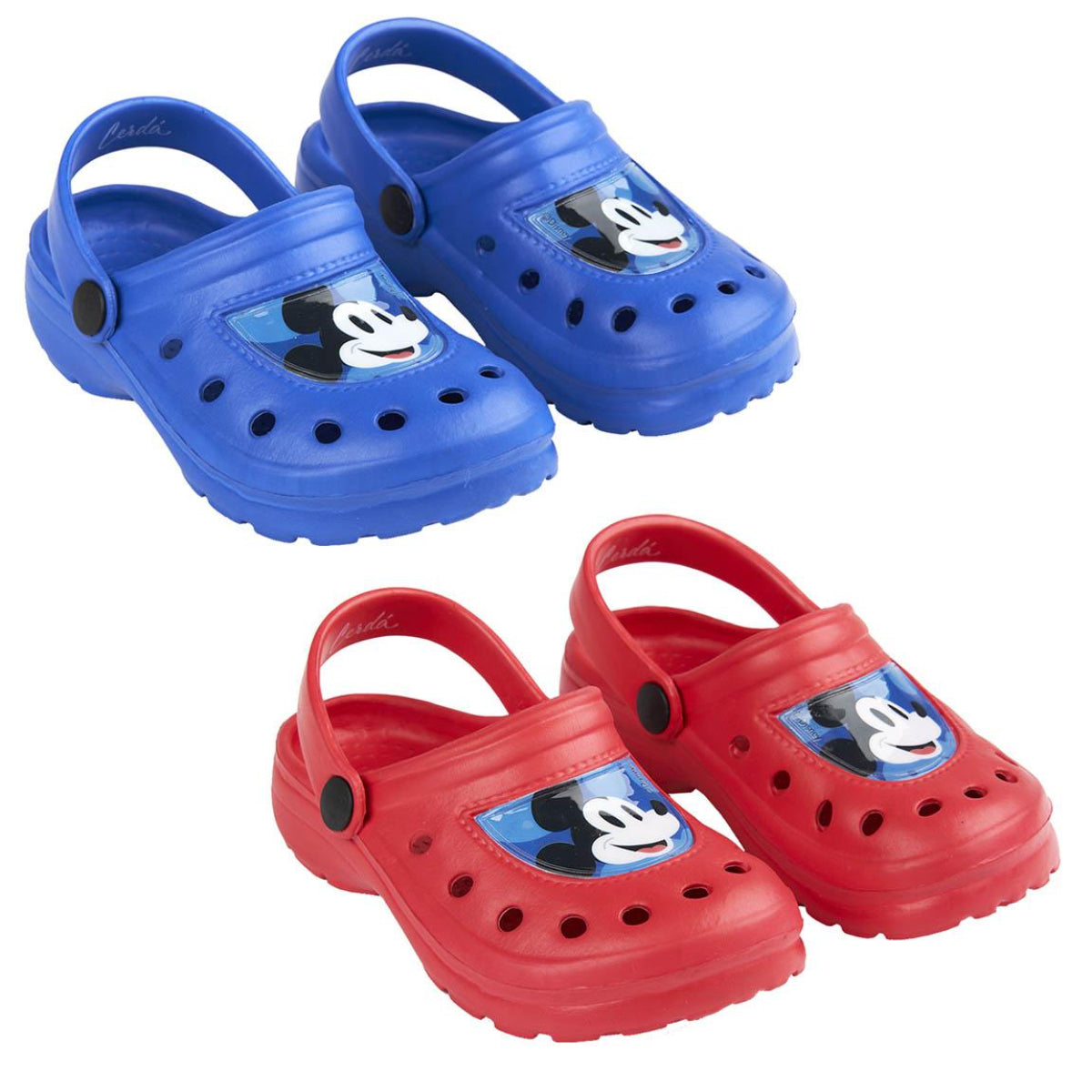 Disney Mickey Mouse Clogs Premium Leichte Freizeitschuhe & Gartenschuhe für Outdoor & Zuhause