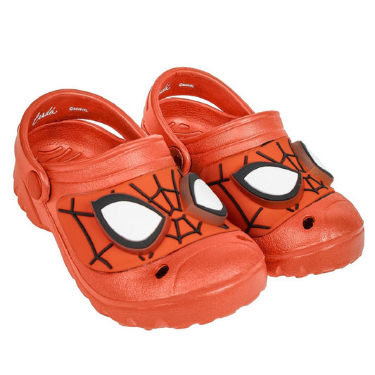 Spiderman Clogs Kinder – EVA Gartenschuhe mit Licht – Fanartikel Jungen