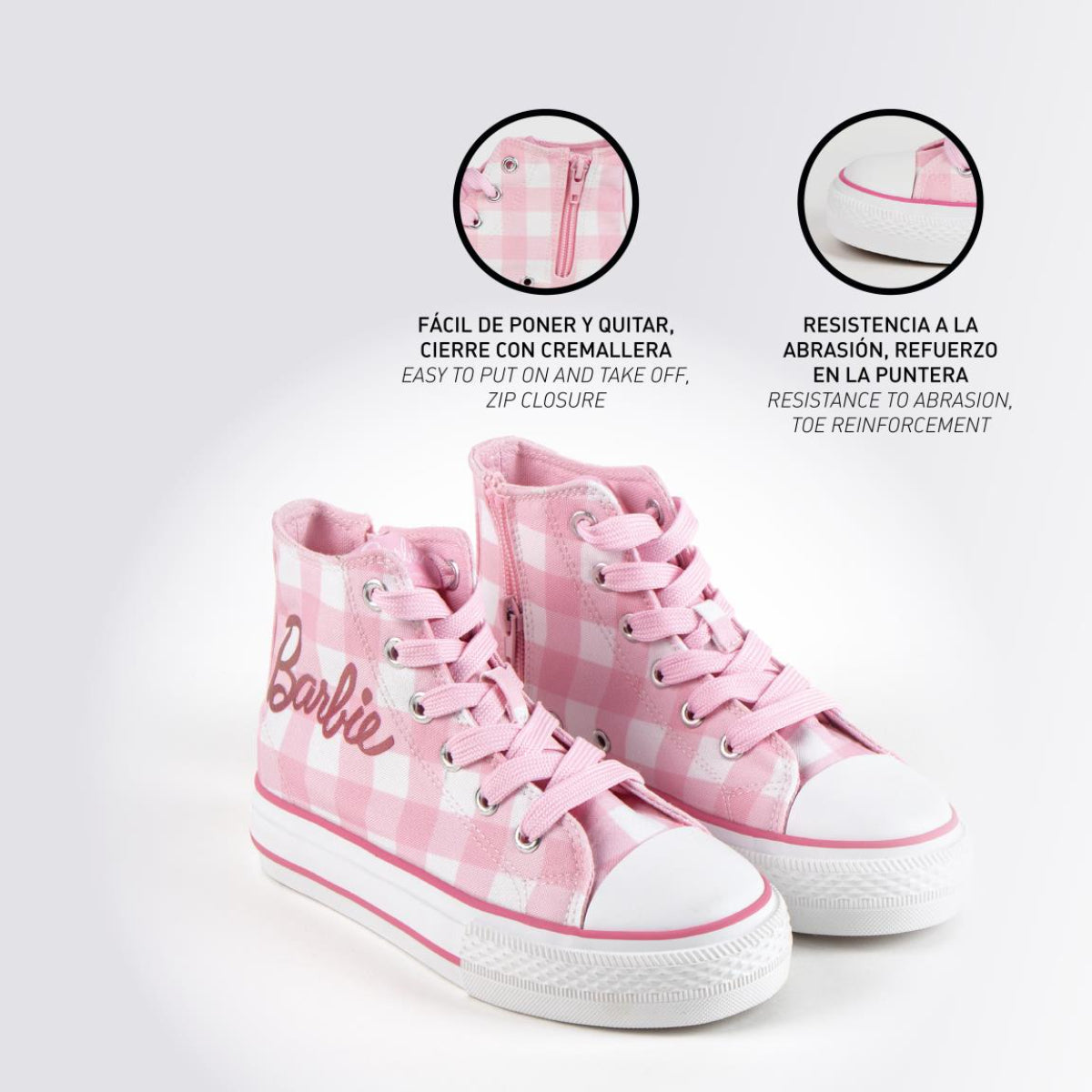 Barbie Freizeitschuhe Mädchen Bequeme Canvas Sneaker Kinder
