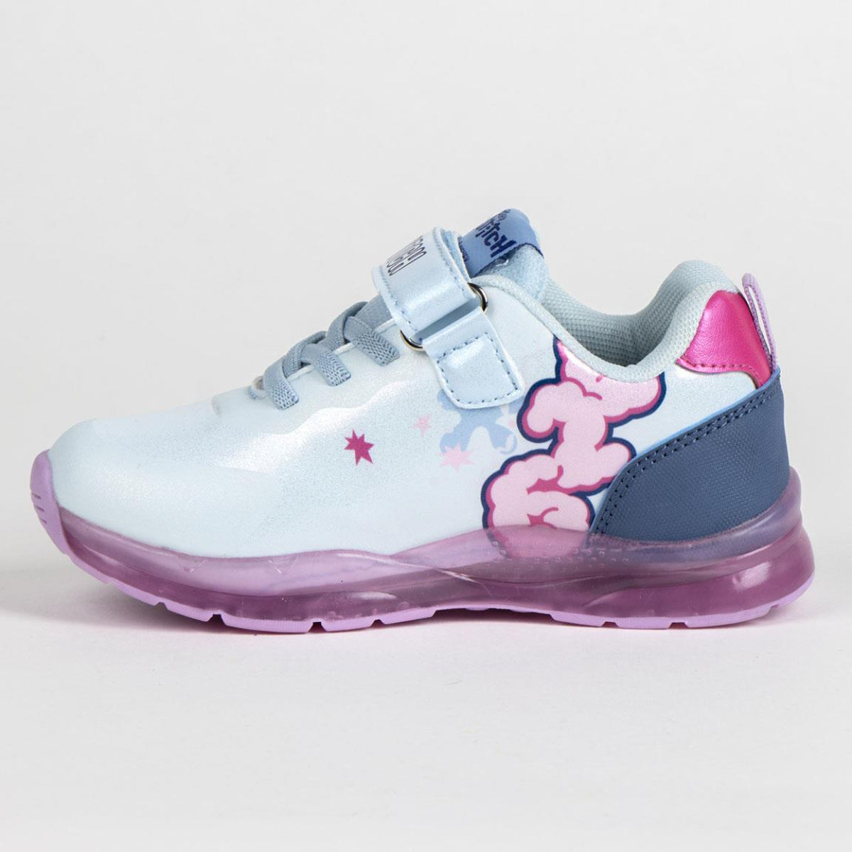 Disney Stitch Sneaker Kinder mit LED Lichteffekt Freizeitschuhe Mädchen