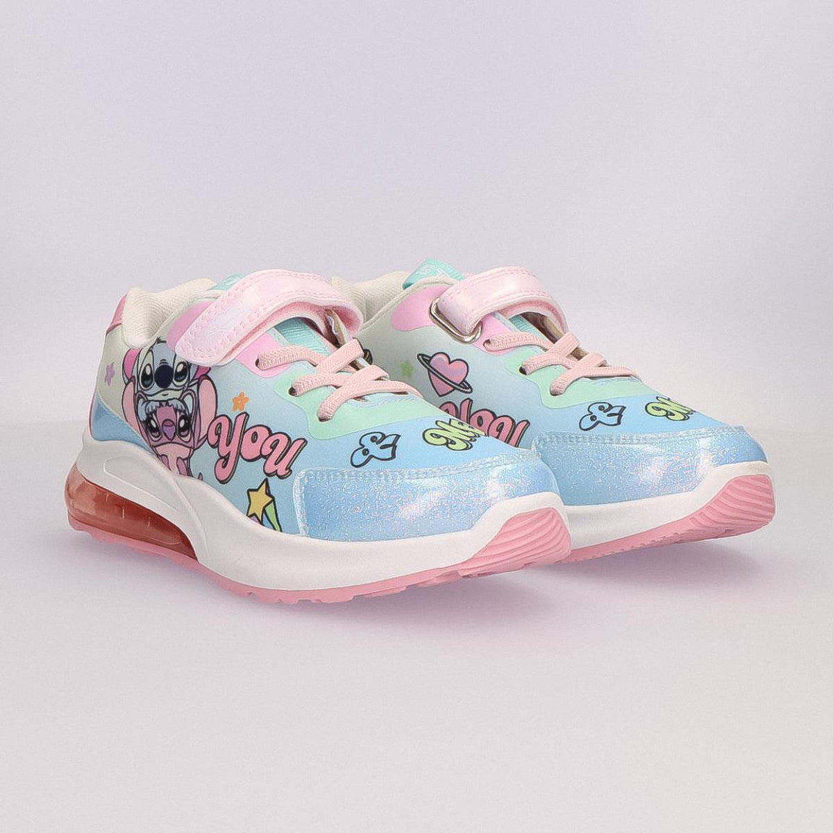 Disney Stitch Kinder Freizeitschuhe Sneaker mit Licht für Alltag und Ausflüge
