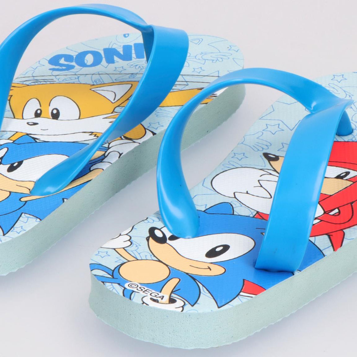 Sonic Kinder Strandschuhe Zehentrenner Flip Flops Freizeit und Urlaub
