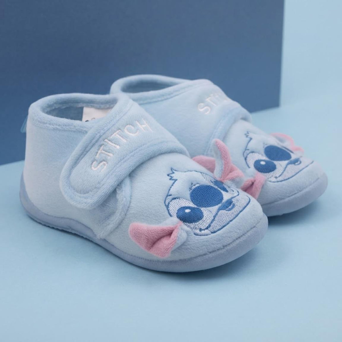 Disney Stitch Hausschuhe Kinder halbhoch für Alltag und Freizeit zu Hause