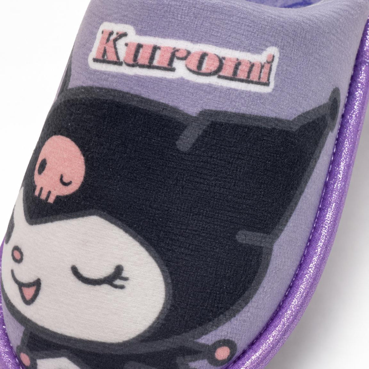 Sanrio Kuromi Kinder Pantoffeln offen für Zuhause Freizeit und Reisen
