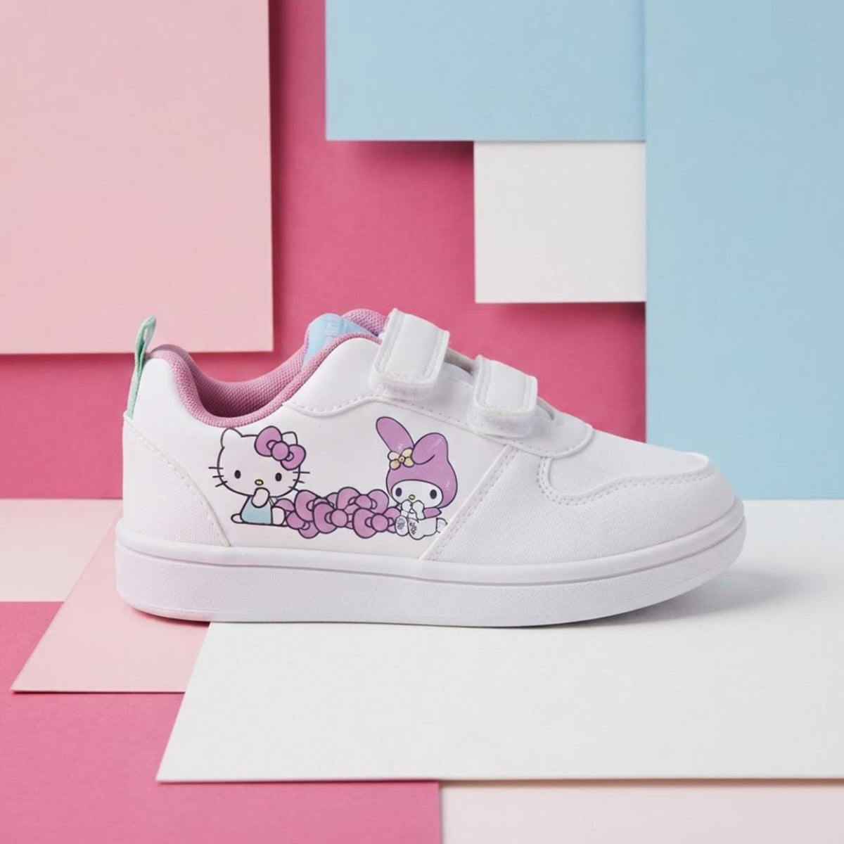 Hello Kitty Kinder Sneaker Schulschuhe Freizeitschuhe mit Fan Design