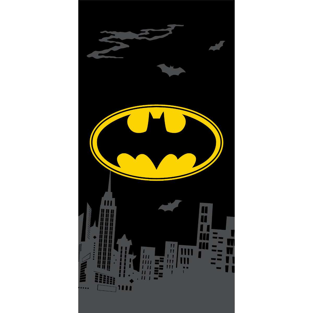 Batman Strandtuch Badetuch 70×140 cm Baumwolle