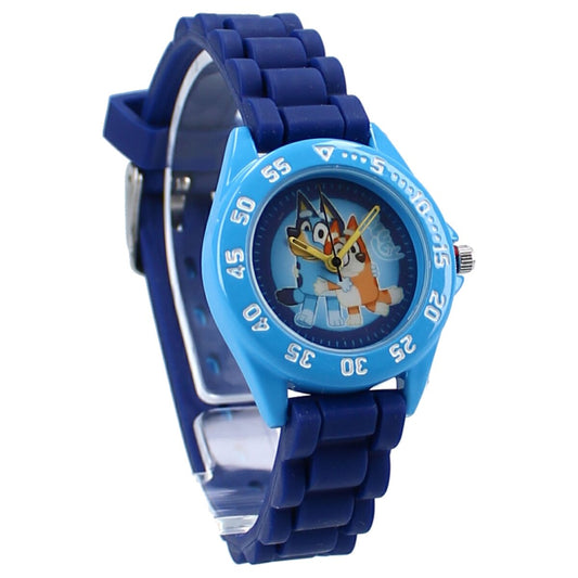 Bluey Kinderuhr – Mit PVC-Armband & Zifferblatt mit Bluey und Bingo