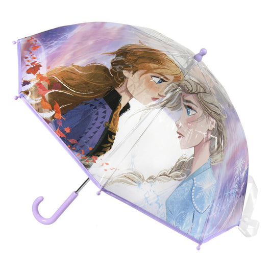 Disney Frozen 2 Regenschirm ⌀ 71 cm Leichter Kuppel-Schirm für Regenwetter