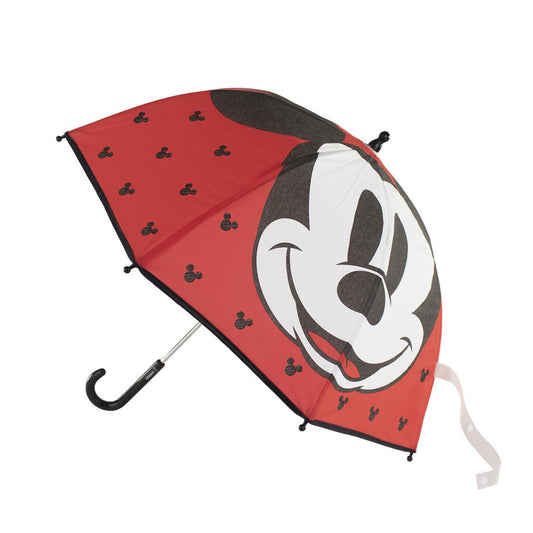 Disney Mickey Mouse Regenschirm ⌀ 71 cm Leichter Kuppel-Schirm für Regenwetter