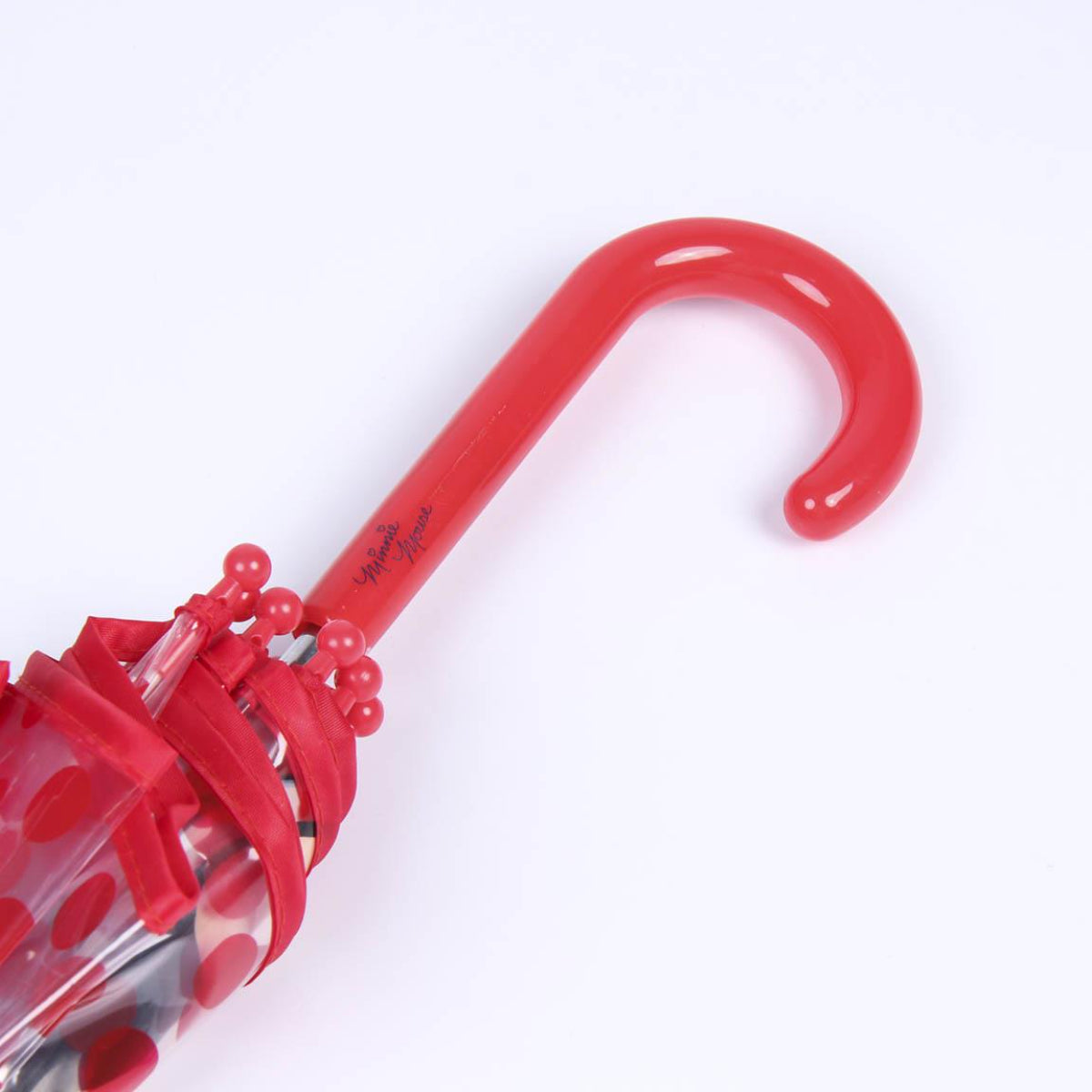Disney Minnie Mouse Regenschirm ⌀ 71 cm Leichter Kuppel-Schirm für Regenwetter